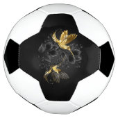 Black and Gold Hummingbird Fußball (Gedreht)