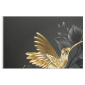 Black and Gold Hummingbird Stoff (Fat Quarter (45,7 x 55,9 cm))