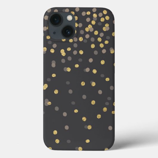 Black and Gold iPhone 6 Fall Case-Mate iPhone Hülle (Rückseite)