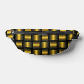 Black and Gold Lattice Design Fanny Bag Bauchtasche (Ablage )