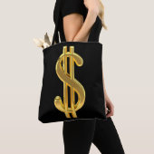 Black and Gold Money Bag Tasche (Von Nahem)