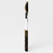 Black and Gold Pharaonic Beetle iPhone Case iPhone Hülle (Rechte Seite)