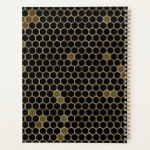 Black and Gold Queen Bee Planer (Rückseite)