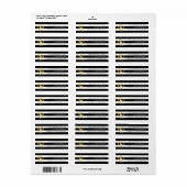 Black and Gold Rentier (Vorne)