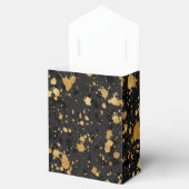 Black and Gold Vielen Dank für Ihre Unterstützung Geschenkschachtel (Geöffnet)