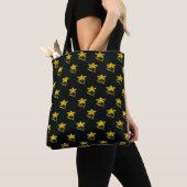 Black and Golden Floral  Tasche (Von Nahem)