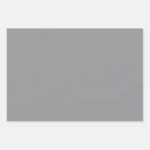 Black And Gray Abstract Graphic Art Design Geschenkpapier Set (Vorderseite 2)