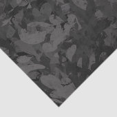 Black And Gray Abstract Graphic Art Design Seidenpapier (Ausschnitt)