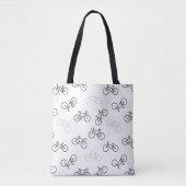 Black and Gray Bikes Tasche (Vorderseite)