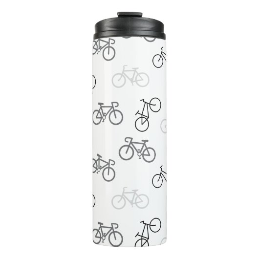 Black and Gray Bikes Thermosbecher (Vorderseite)
