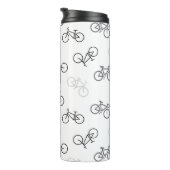 Black and Gray Bikes Thermosbecher (Nach rechts gedreht)