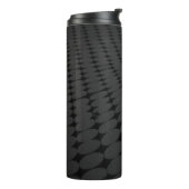 Black and gray dotted surface thermosbecher (Nach links gedreht)