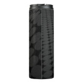 Black and gray dotted surface thermosbecher (Rückseite)