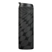 Black and gray dotted surface thermosbecher (Nach rechts gedreht)