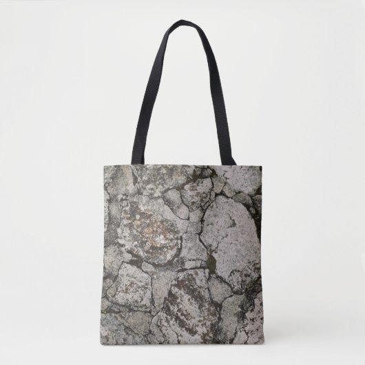 Black and gray stone fragment tasche (Vorderseite)