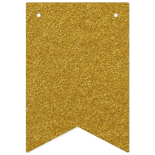 Black and Imitats Gold Blank Banner (Erste Fahne)