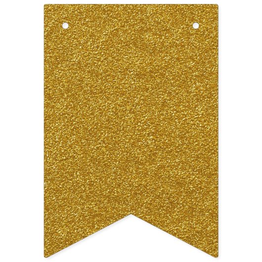 Black and Imitats Gold Blank Banner (Dritte Fahne)