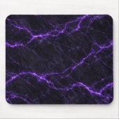 Black and Purple Marble Mouse Pad Mousepad (Vorne)