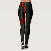 Black and Red Jester Leggings (Rückseite)
