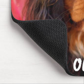 Black and Tan Cavalier King Charles Spaniel Dog Mousepad (Ecke)