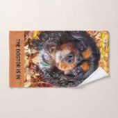Black and Tan Cavalier King Charles Spaniel Handtuch (Handtuch)