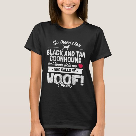 Black And Tan Coonhound  1 T-Shirt (Vorderseite)