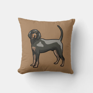 Black and Tan Coonhound Kissen