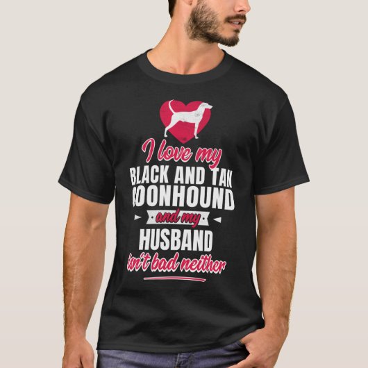 Black and Tan Coonhound T-Shirt (Vorderseite)
