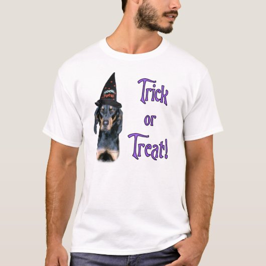 Black and Tan Coonhound Trick T-Shirt (Vorderseite)