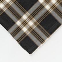 Black and Tan Irish MacGuinness Tartan