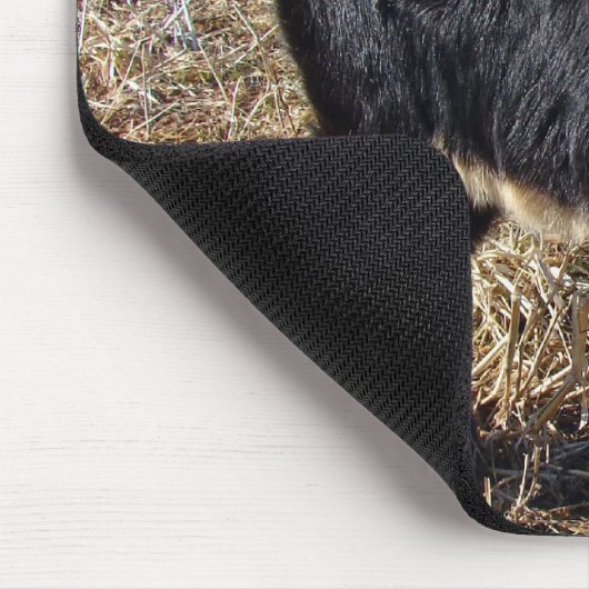 Black and Tan Kid Mousepad (Ecke)