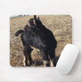 Black and Tan Kid Mousepad (Mit Mouse)