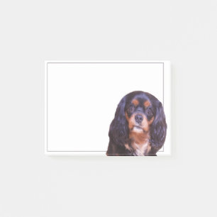 Black And Tan King Charles Spaniel Post-it-Notiz Post-it Klebezettel