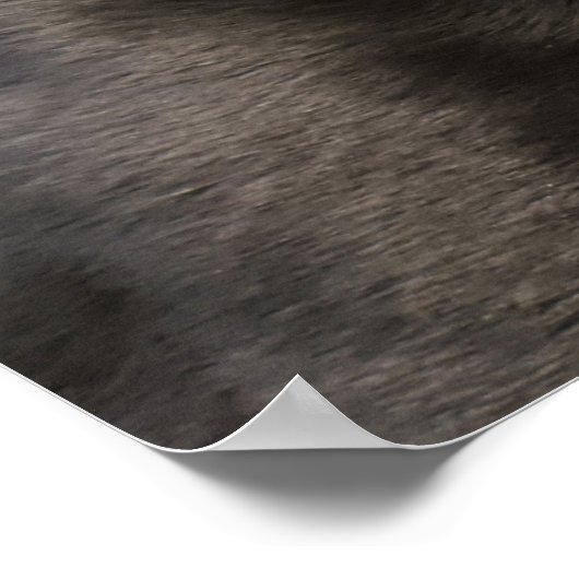 Black and Tan Rottweiler Puppy Dog Poster (Ecke)