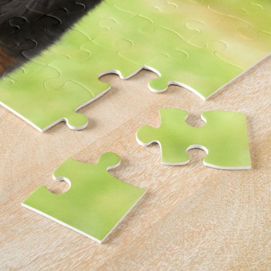 Black and Tan Rottweiler Puppy Dog Puzzle (Seite)