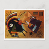 Black and Violet, Kandinsky, 1923 Postkarte (Vorderseite)