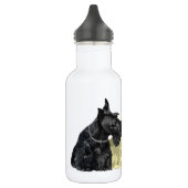 Black and Wheaten Scotties Trinkflasche (Links)