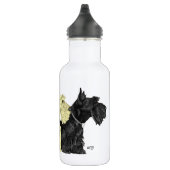 Black and Wheaten Scotties Trinkflasche (Rechts)