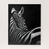 black and whit zebra puzzle (Vertikal)