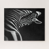 black and whit zebra puzzle (Horizontal)