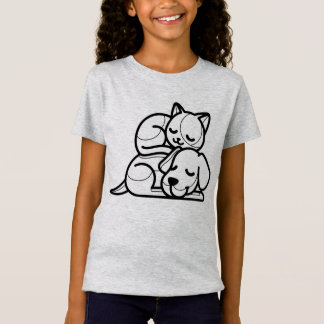 BLACK AND WHITE #33 - Best Friends V02 T-Shirt