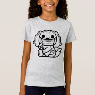 BLACK AND WHITE #44 Cavalier King Charles Spaniel T-Shirt