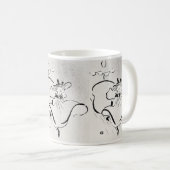 Black and White Art Jane Avril von Toulouse Lautre Kaffeetasse (VorderseiteRechts)