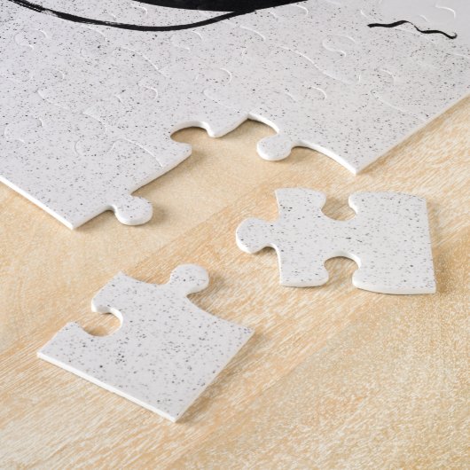 Black and White Art Jane Avril von Toulouse Lautre Puzzle (Seite)