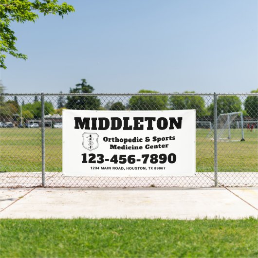 Black and White Business Banner with Logo (Insitu)