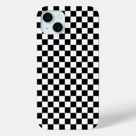 Black and white checkerboard pattern  Case-Mate iPhone hülle