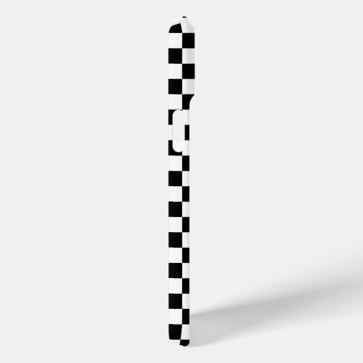 Black and white checkerboard pattern  Case-Mate iPhone hülle (Rückseite / Rechts)