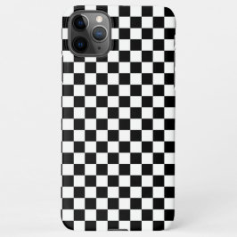 Black and white checkerboard pattern  iPhone 11Pro max hülle