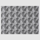 Black and White Christmas Pattern#13 ID1009 Seidenpapier (Vorderseite)