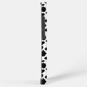 Black and White Cow Print Pattern Spots Samsung Galaxy Hülle (Rechte Seite)